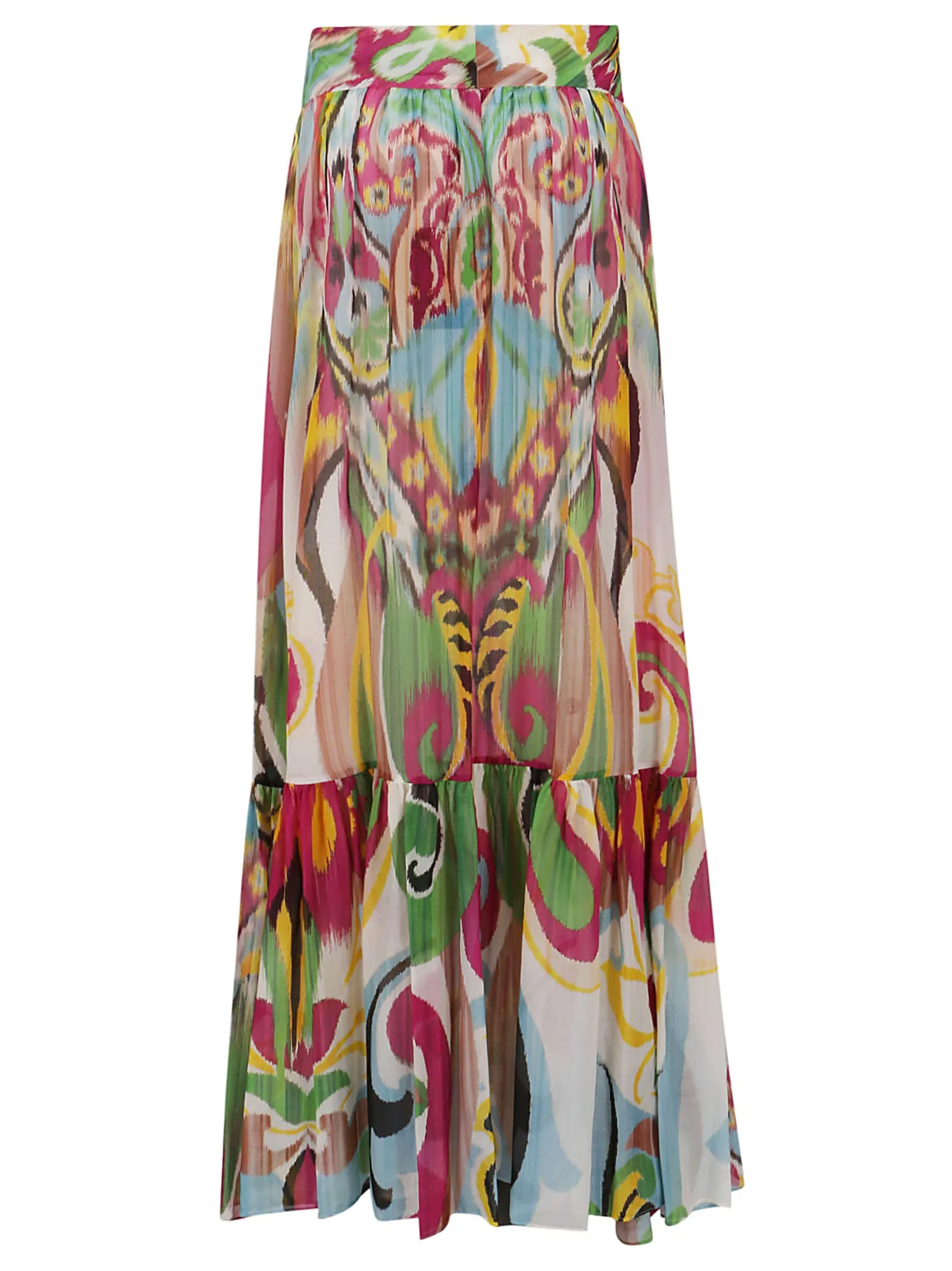 Etro Abstract Printed High-Waisted Maxi Skirt