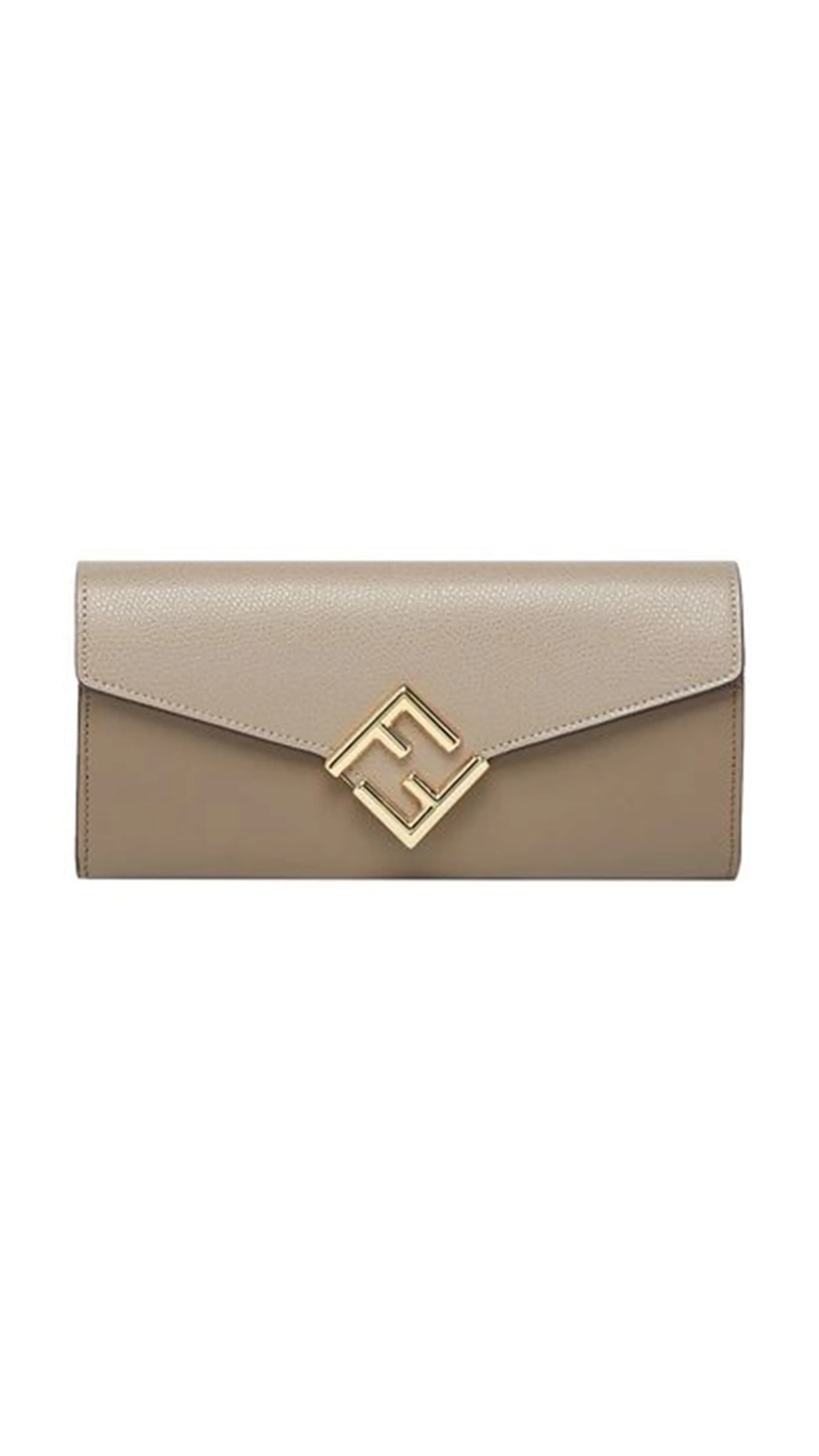 FF Diamonds Continental Wallet - Taupe