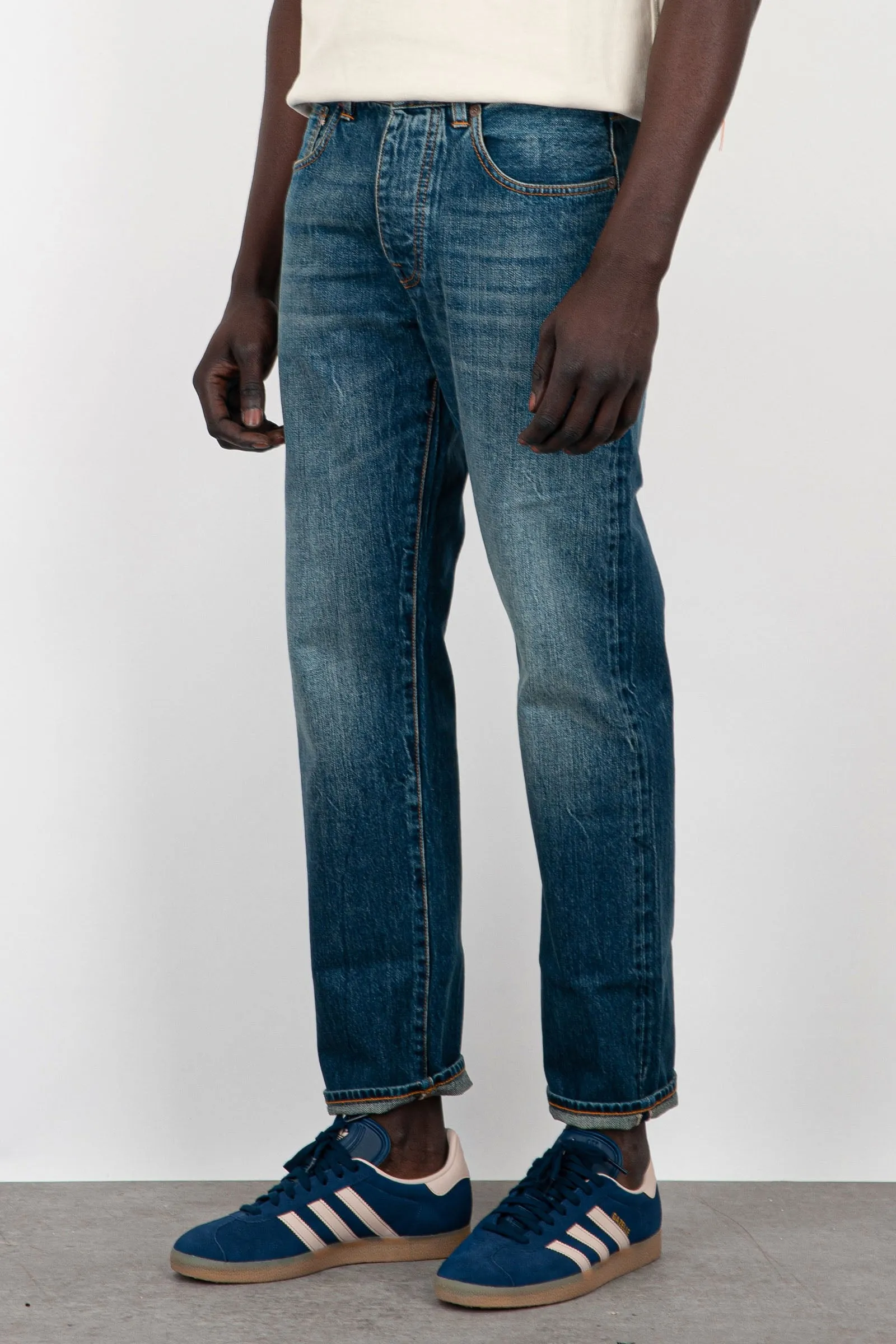 Fortela Jeans John 965 Denim Blu Medio