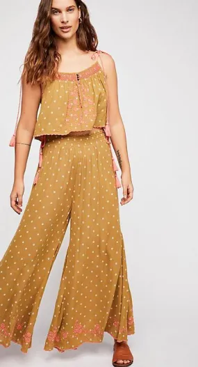 Free People Hearts Rising Embroidered Set