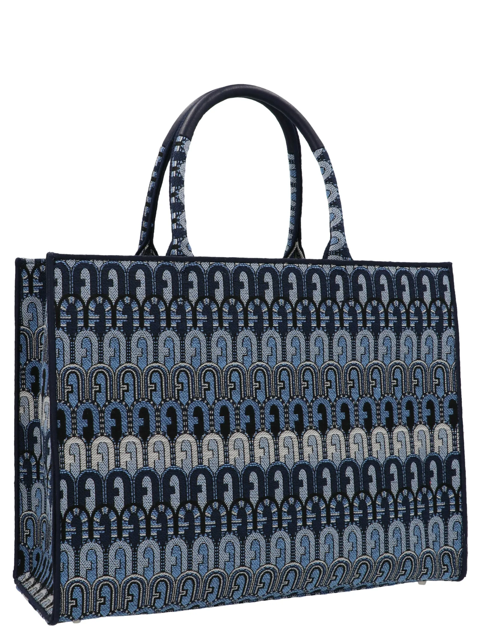 Furla Opportunity Patterned Jacquard Tote Bag