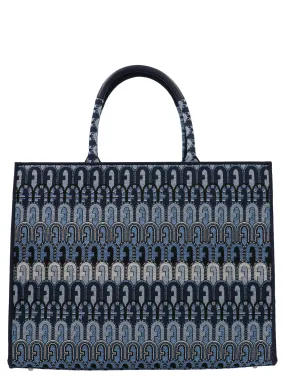 Furla Opportunity Patterned Jacquard Tote Bag