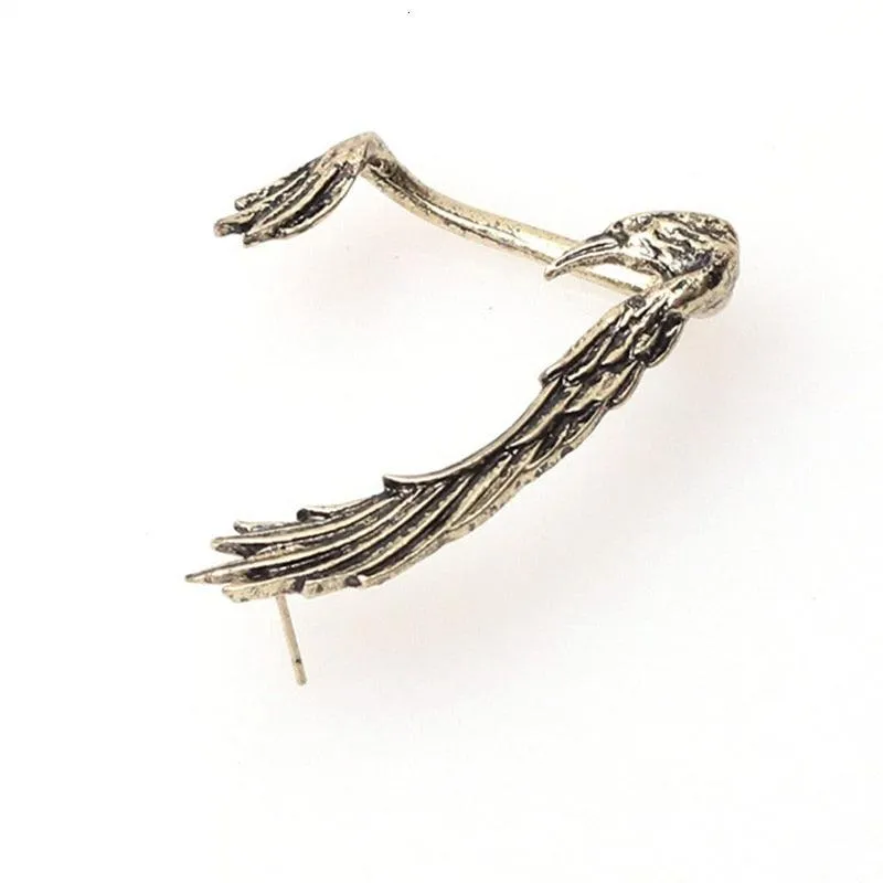 Gothic Dragon Wing Ear Cuff Earrings For Women