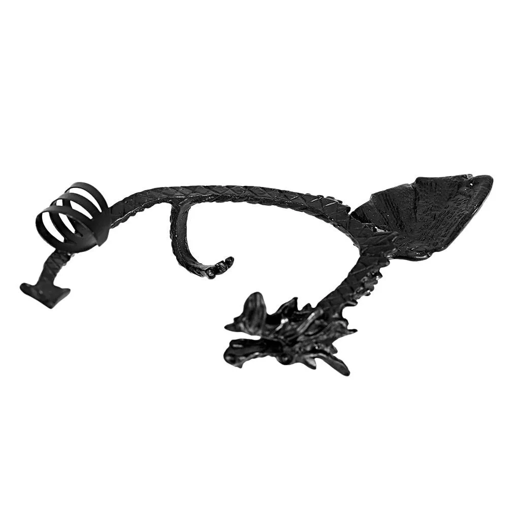 Gothic Dragon Wing Ear Cuff Earrings For Women