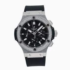 Hublot Big Bang 301.SM.1770.RX 44MM Black Dial With 1.25 CT Diamonds