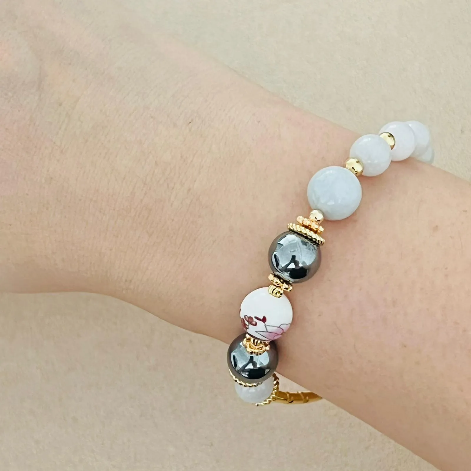 Jade & Terahertz Bracelet