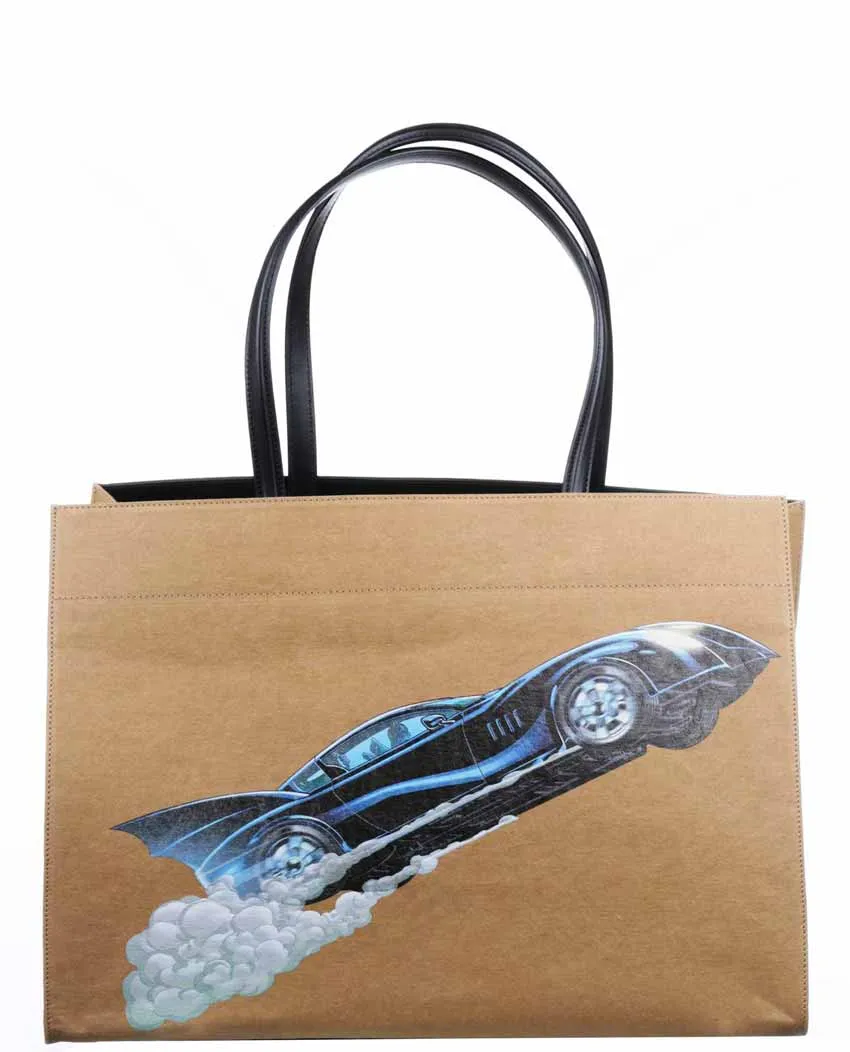 Lanvin X The Batman Batmobile Tote Bag