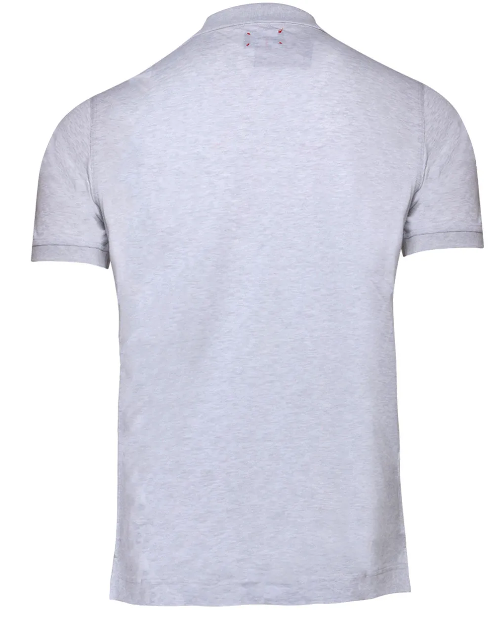 Light Grey Snap Polo