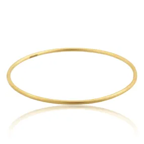 Lika Behar Yellow Gold 2mm Thin Bangle Bracelet