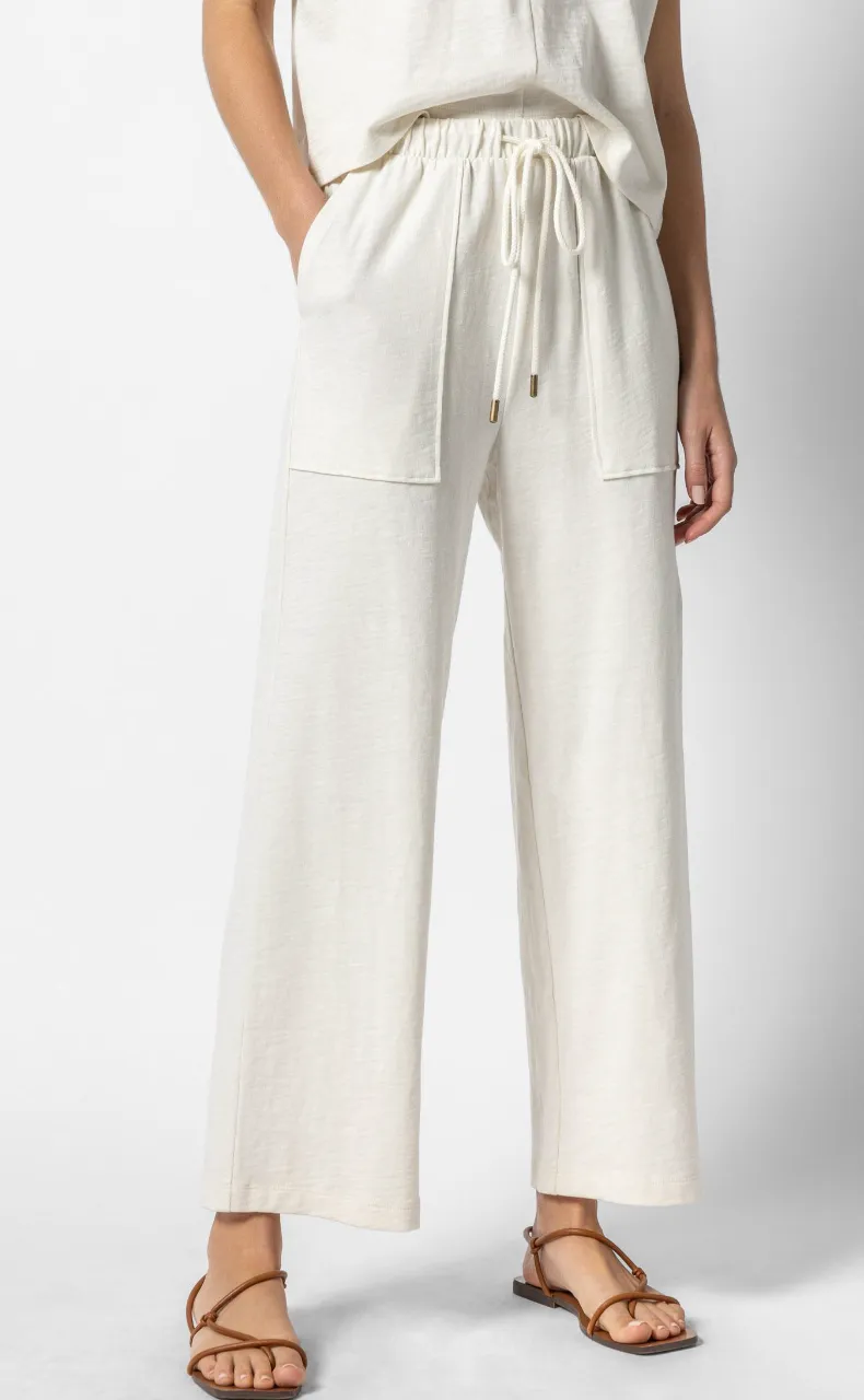 LILLA P CROPPED PULL ON PANT