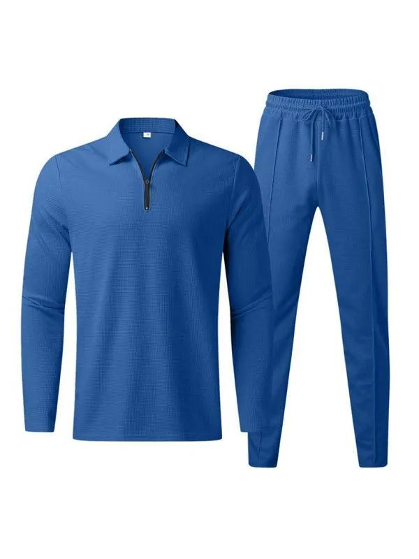 Loose Thin Pants Men Tracksuit Set