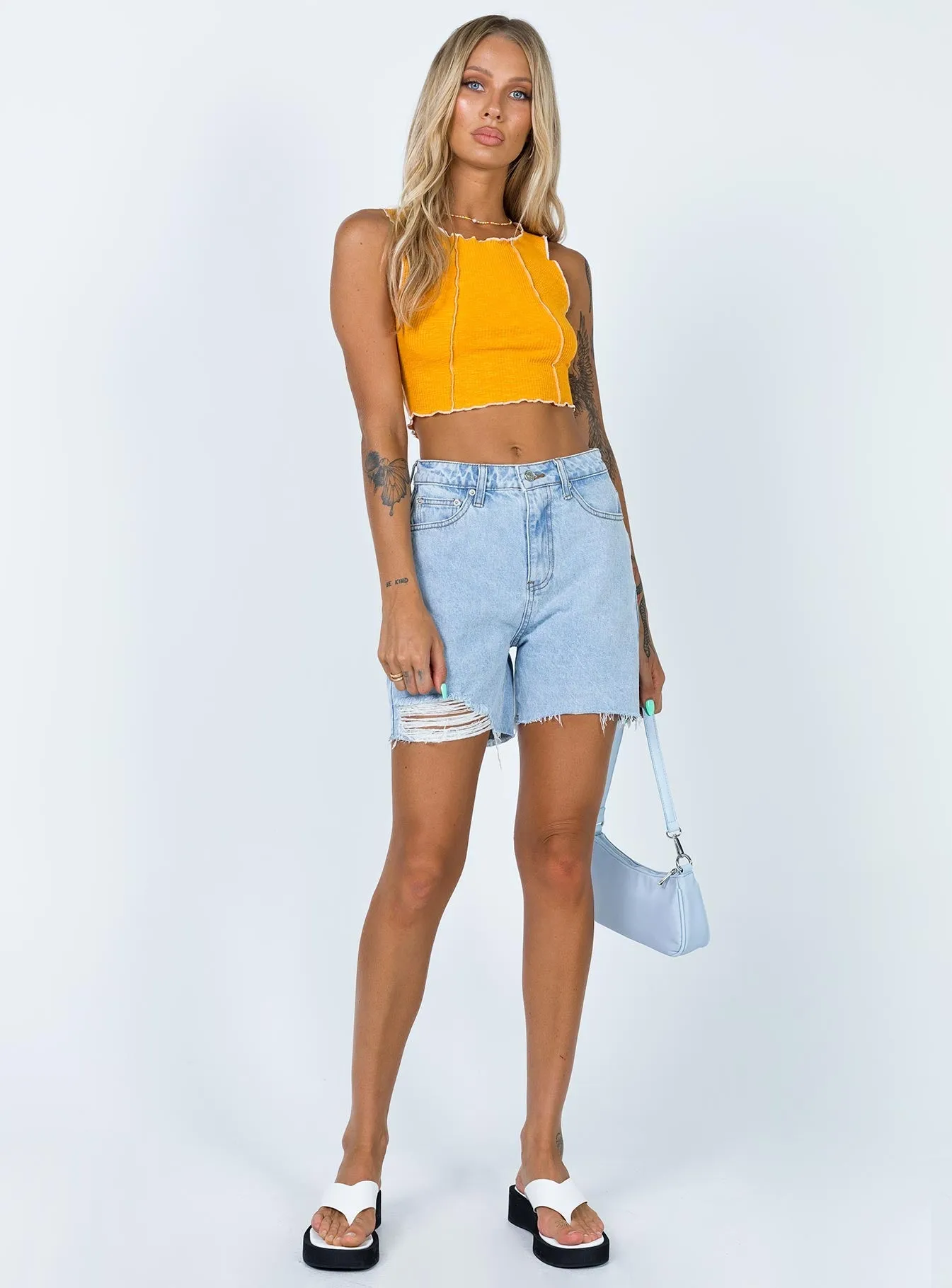 Maggie Denim Shorts Denim