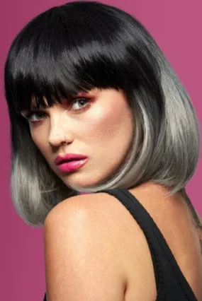 Manic Panic Alien Grey Ombre Glam Doll Wig