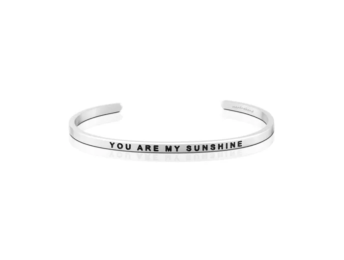 Mantraband You Are My Sunshine Bangle