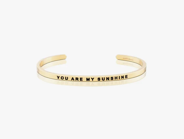 Mantraband You Are My Sunshine Bangle