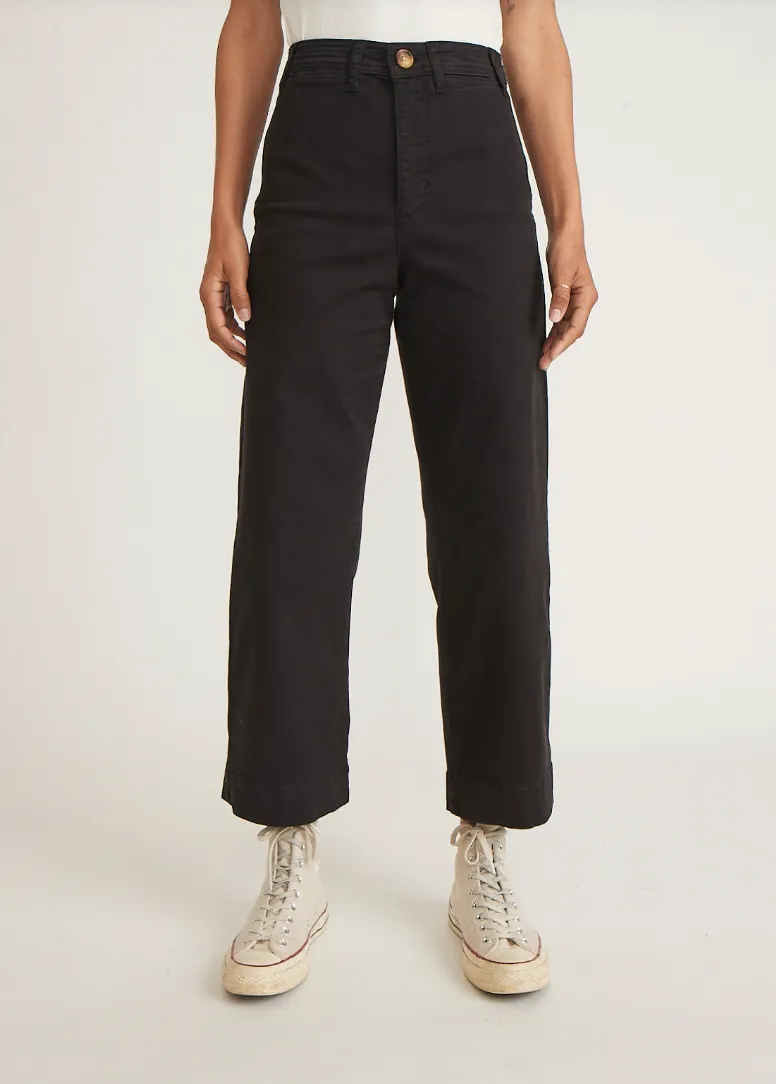 MARINE LAYER BRIDGET SLIM WIDE LEG CROP