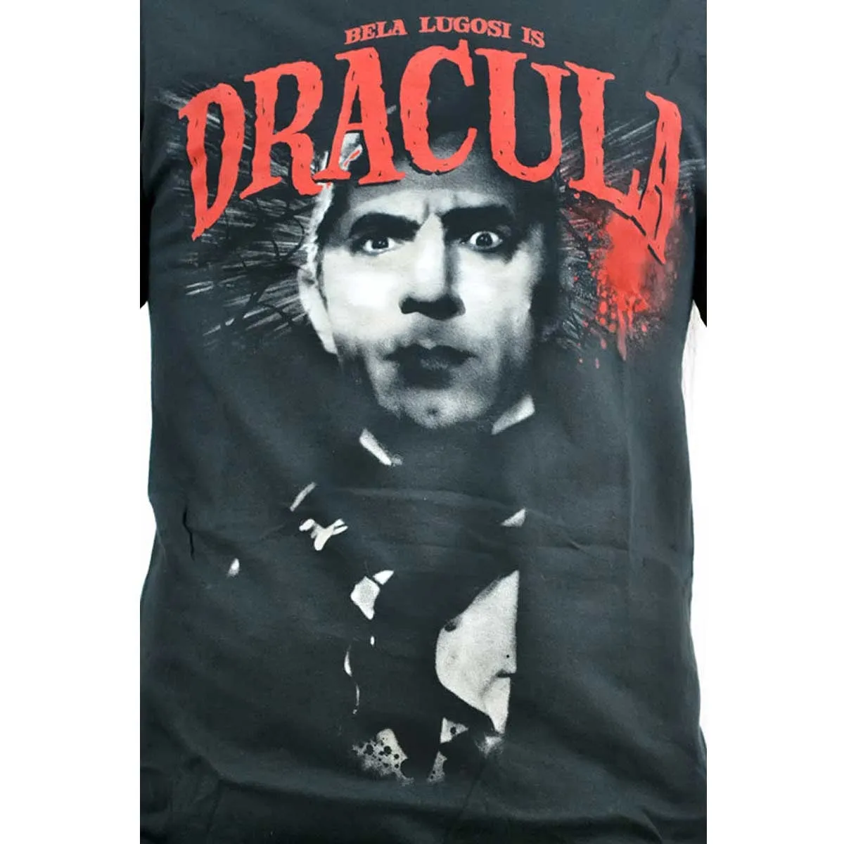 Men's Black T-shirt Bela Lugosi is Dracula Man