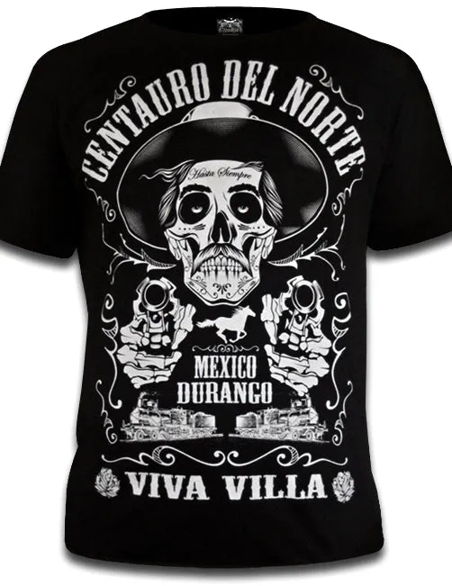 Men's black t-shirt Viva Villa