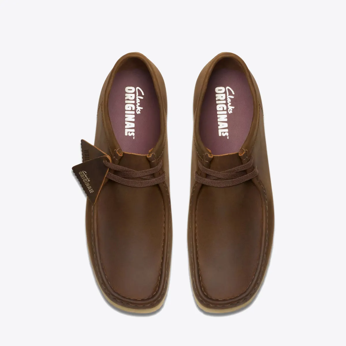 Mens Wallabee Shoe Leather