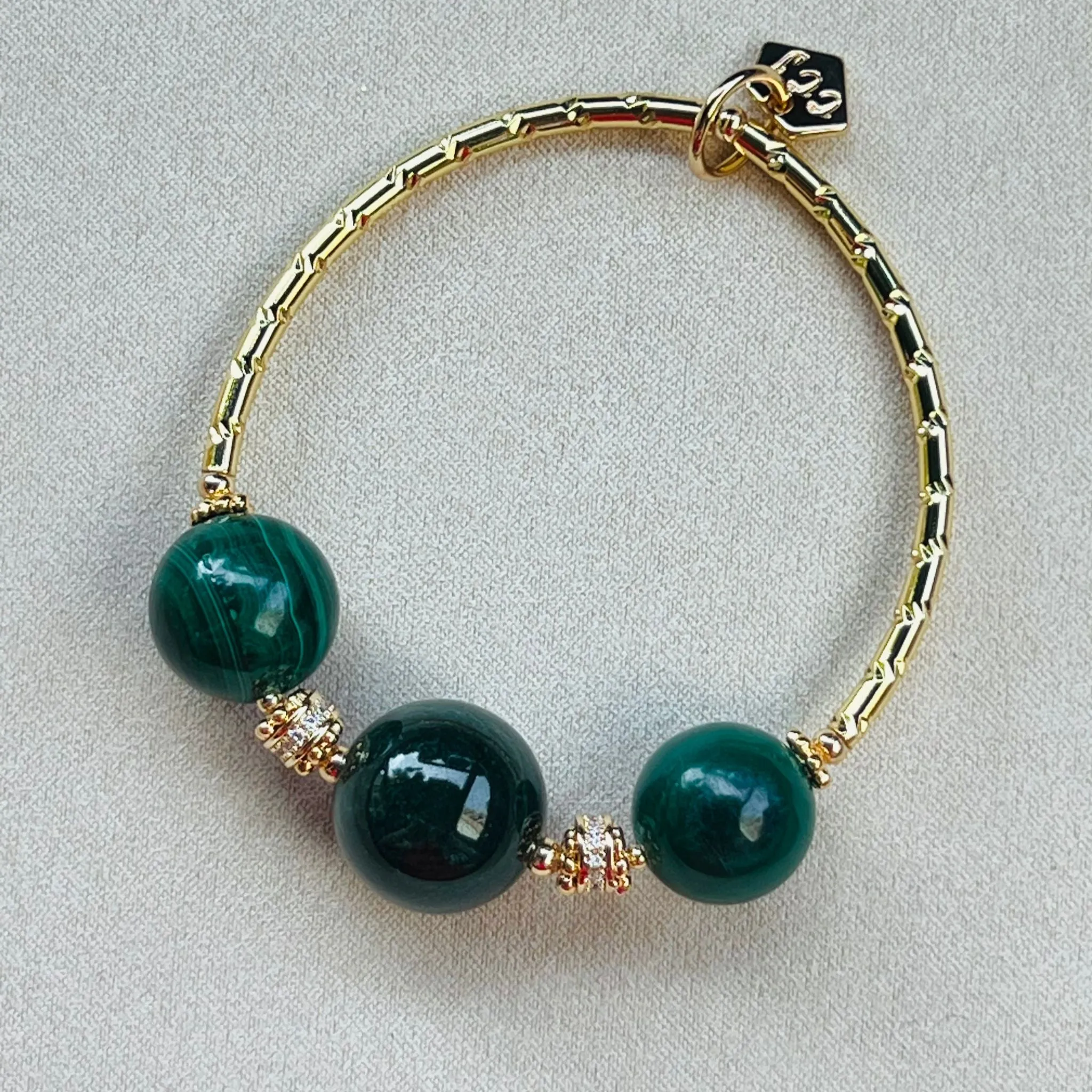 Merry Malachite & Jade Diadem Bracelet