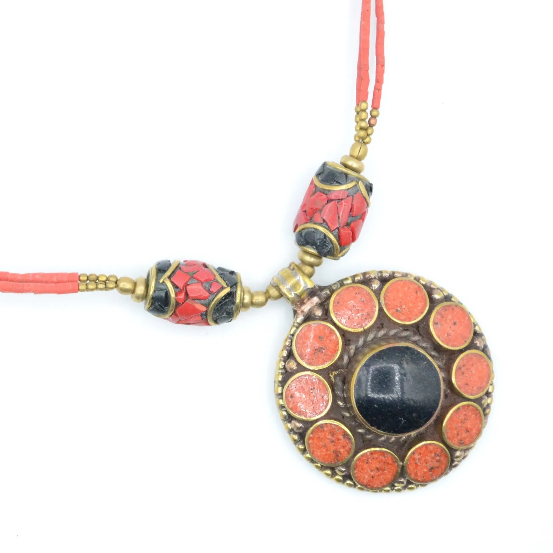 Midnight Parvat Tibetan Necklace