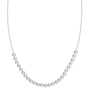 Nina Sequenced Floating Diamonds Necklace