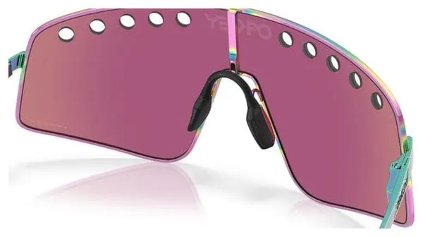 Oakley Sutro TI Sweep Polished Oil Slick / Prizm Road Jade / Ref: OO6025-0538