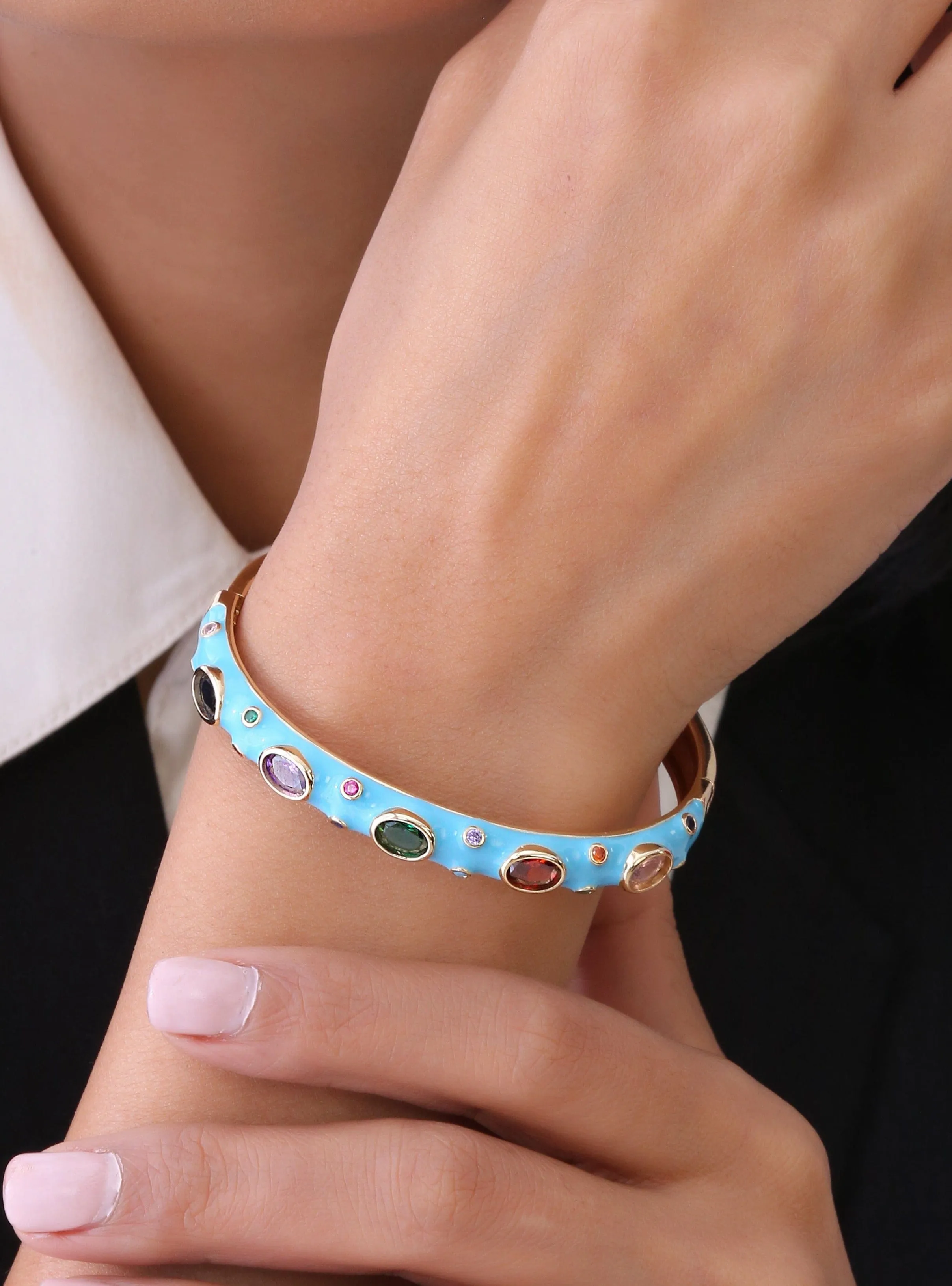 Pastel Blue Bangle