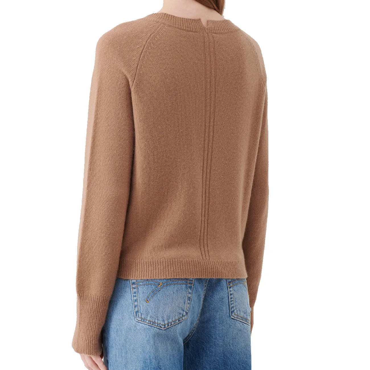 PULLOVER ANSIA Donna Camel