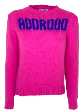 PULLOVER DONNA FUCSIA ADORO