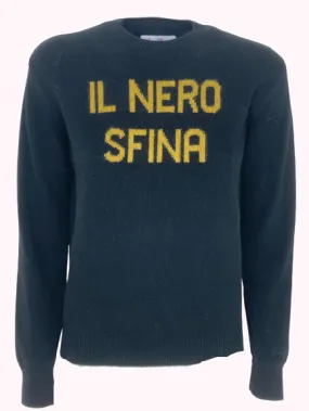 PULLOVER DONNA IL NERO SFINA