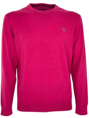 PULLOVER UOMO FUCSIA GIROCOLLO