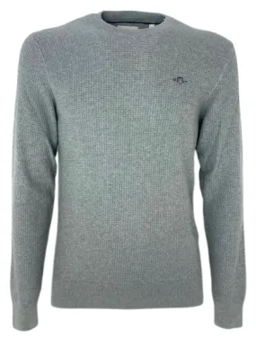 PULLOVER UOMO GRIGIO GIROCOLLO