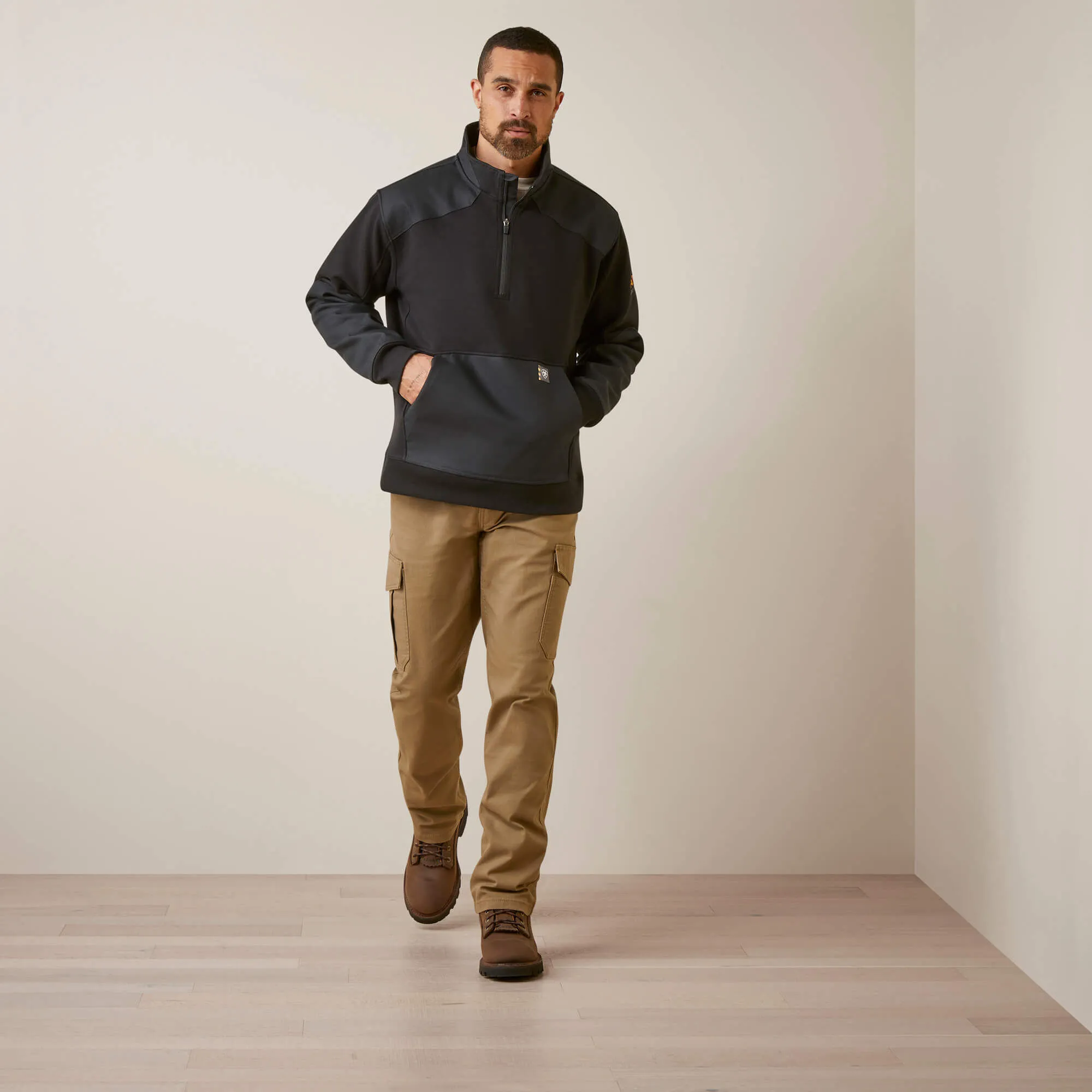 Rebar Workman Duracanvas 1/4 Zip Sweatshirt