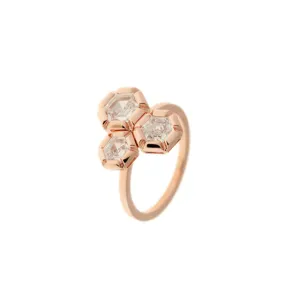 ROSE DE FRANCE RING DIAMONDS