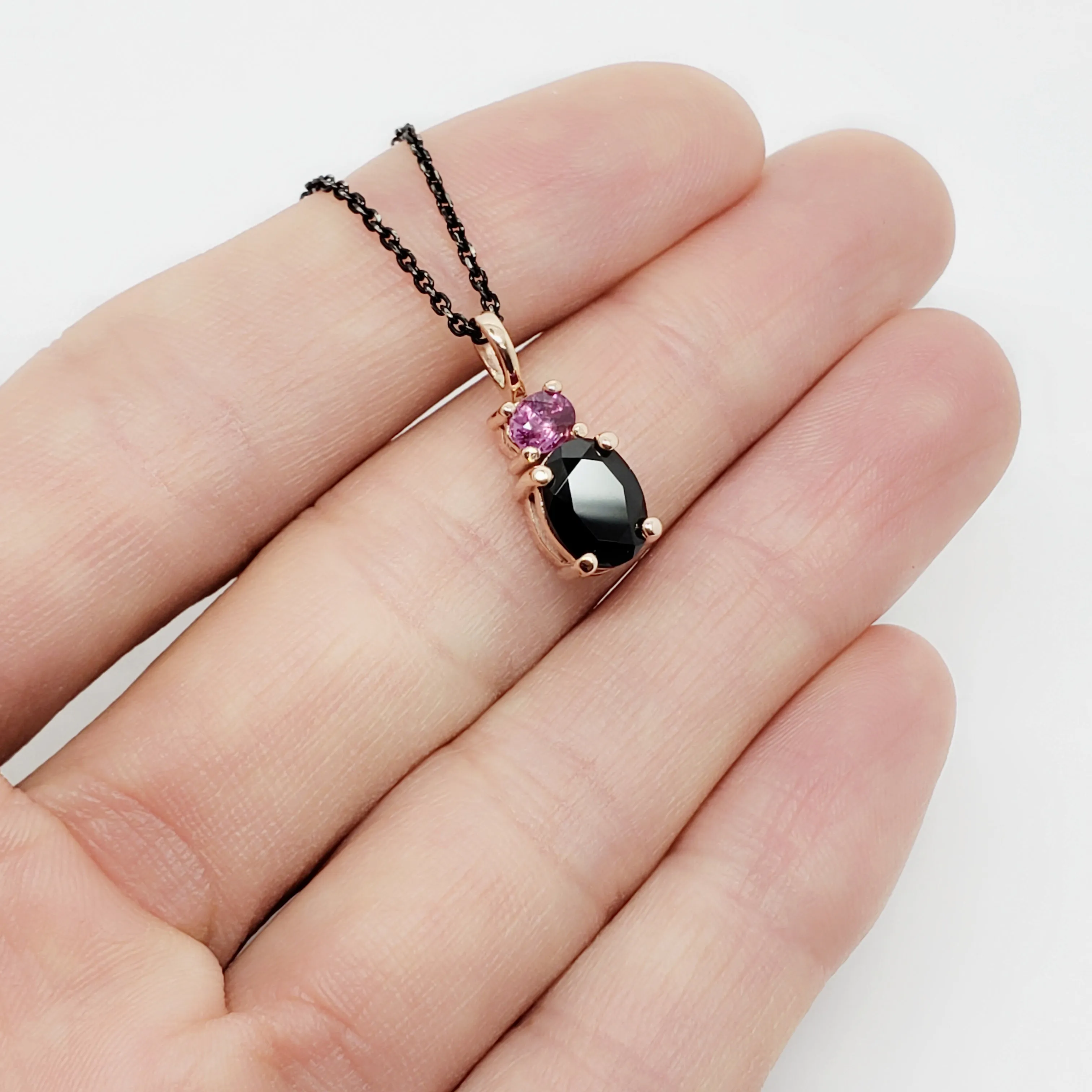 Sapphire & Spinel Pendant