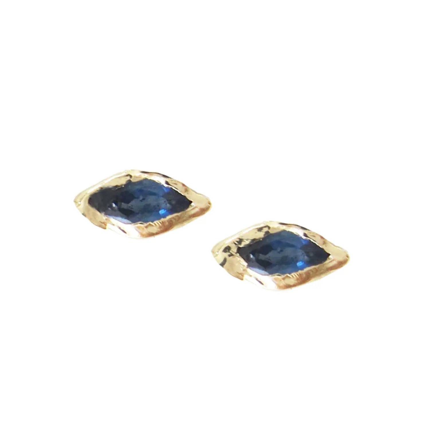 Sapphire Bud Earrings