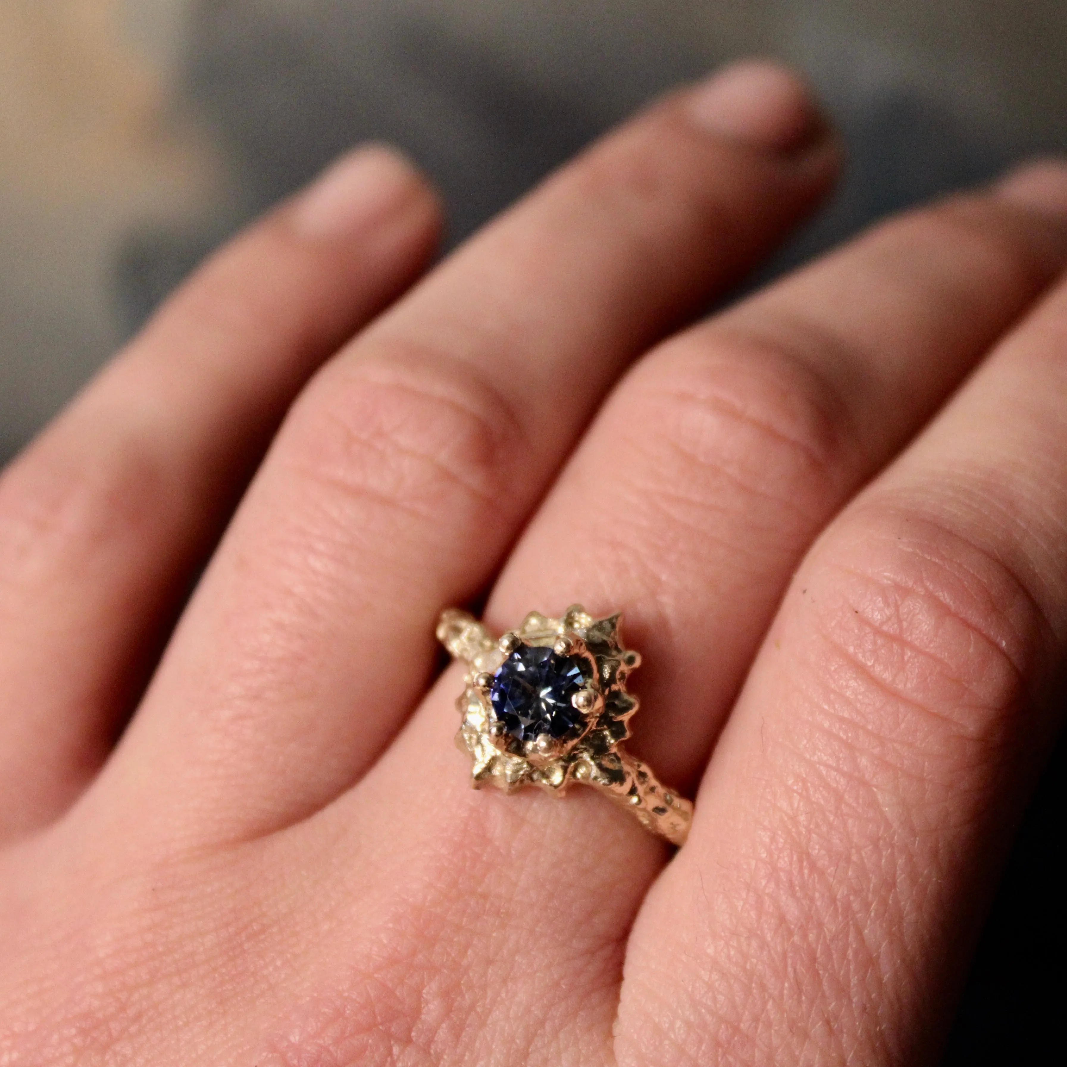 Sapphire Floresco 14k Gold Ring