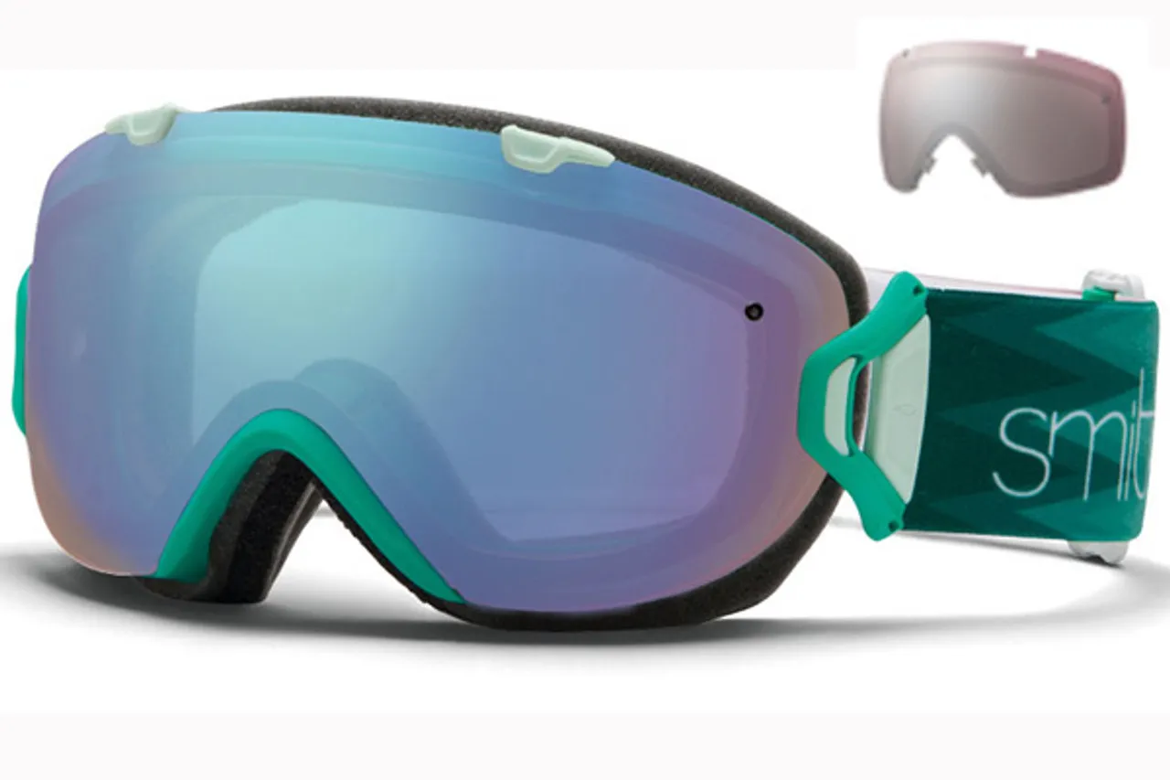 Smith I/OS Goggle-Jade Omega with Blue Sensor and Ignitor Lenses 2014