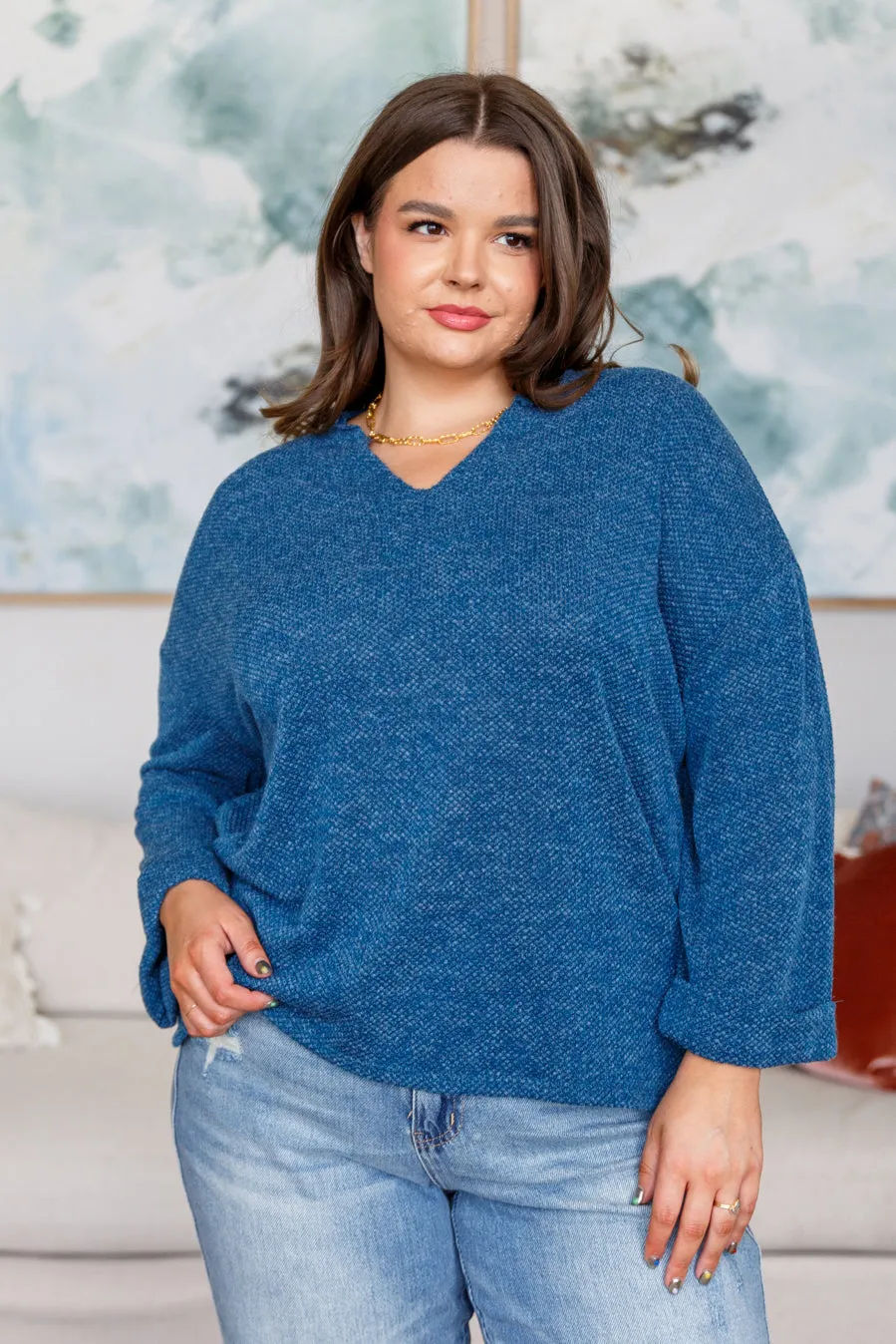 Sophie V-Neck Pullover