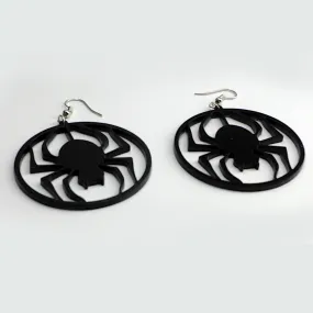 Spider Circle Earring