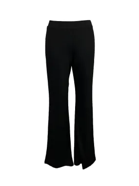 Straight Leg Pant · Black