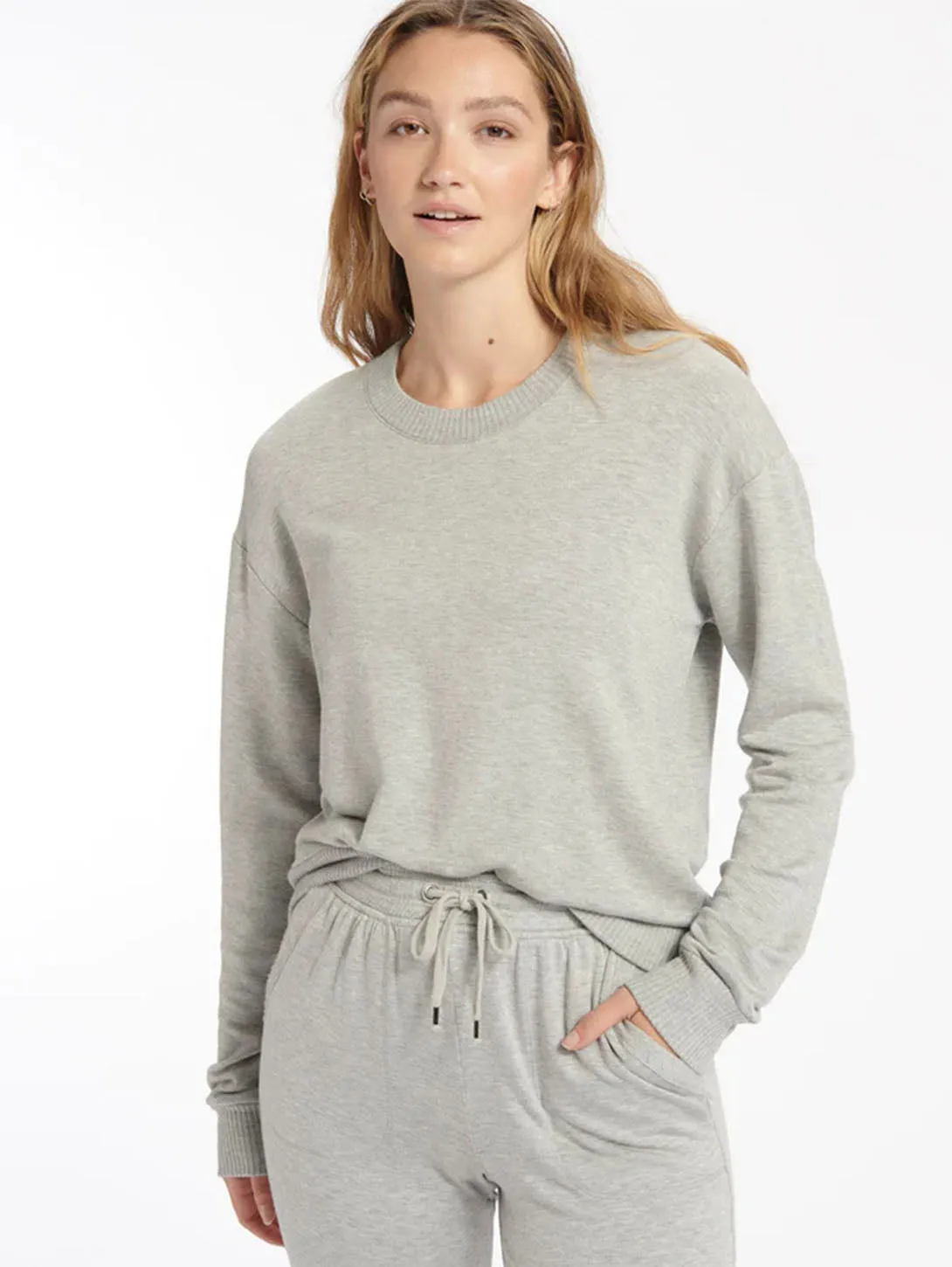 Supersoft Pullover - Heather Grey