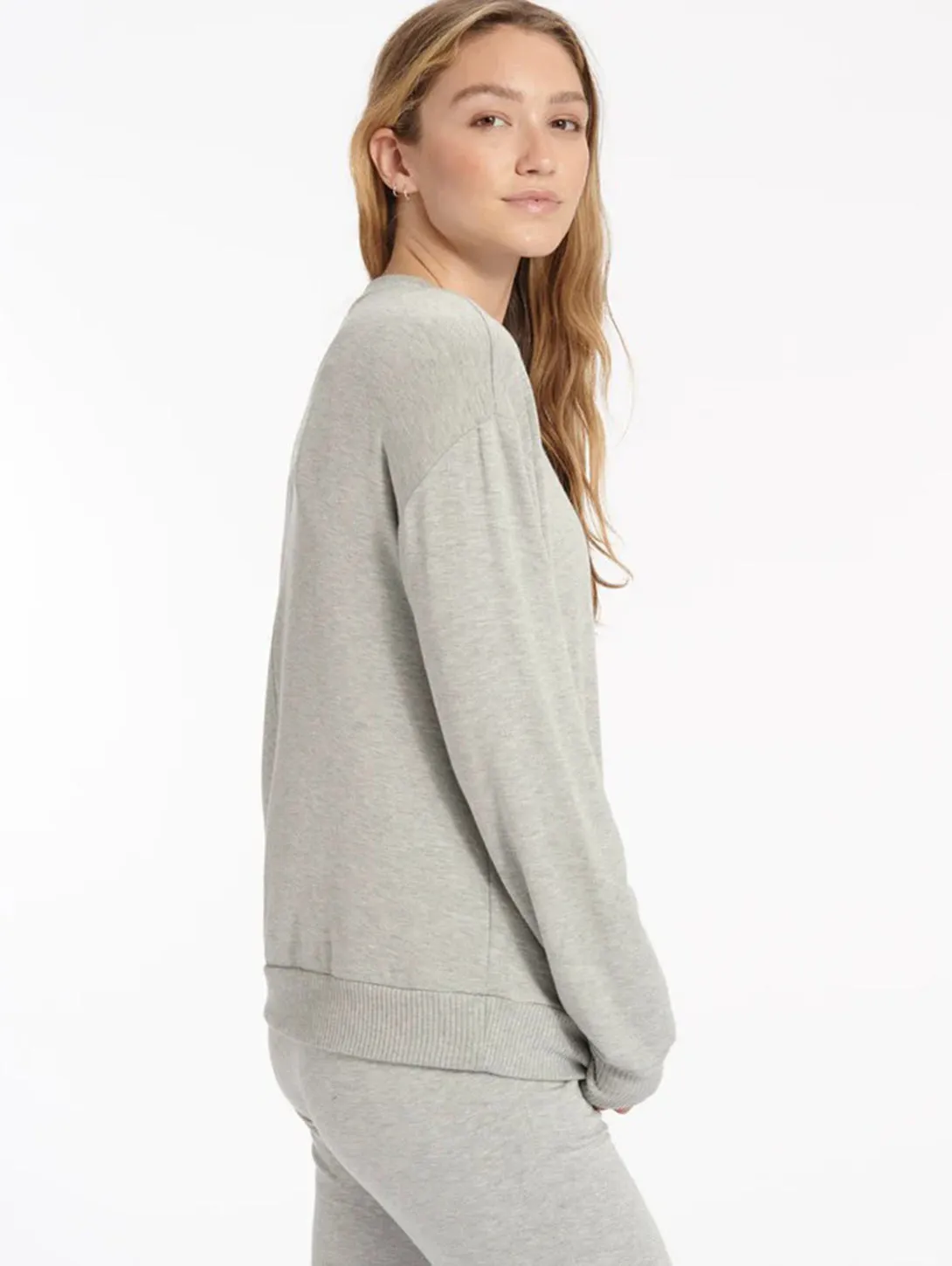 Supersoft Pullover - Heather Grey