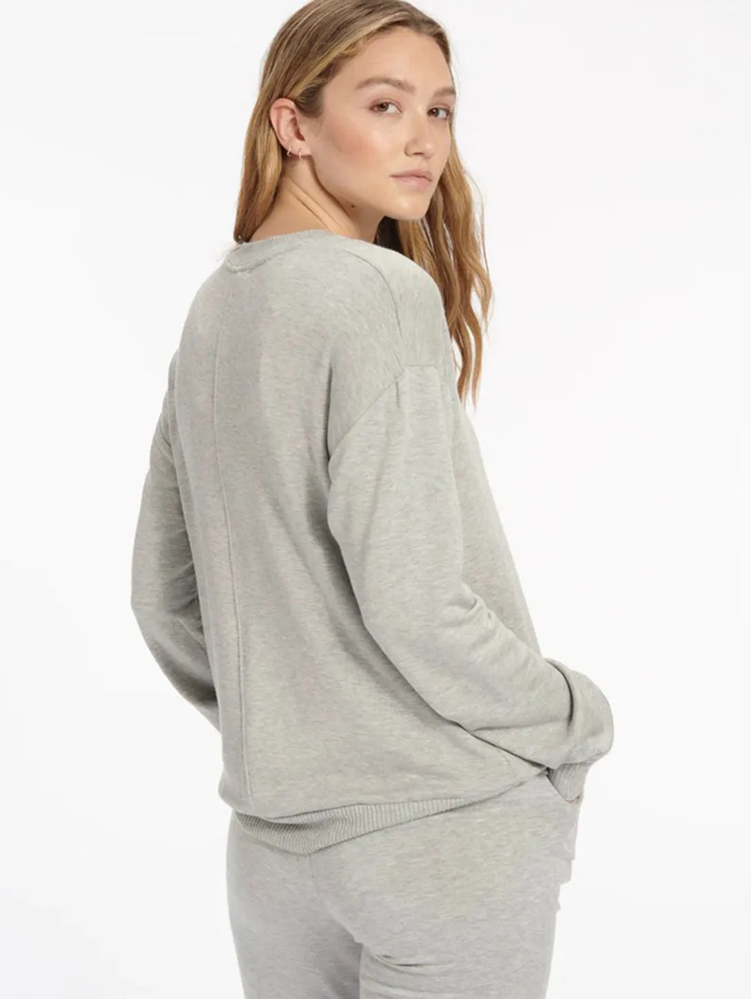 Supersoft Pullover - Heather Grey