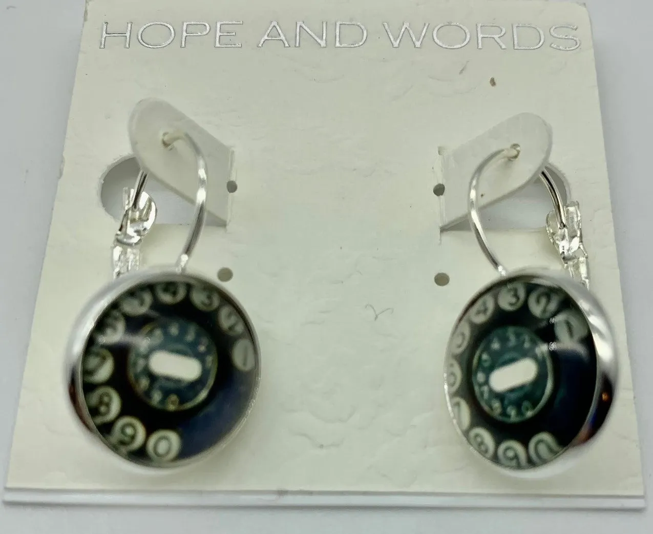 Telephone Leverback Earring