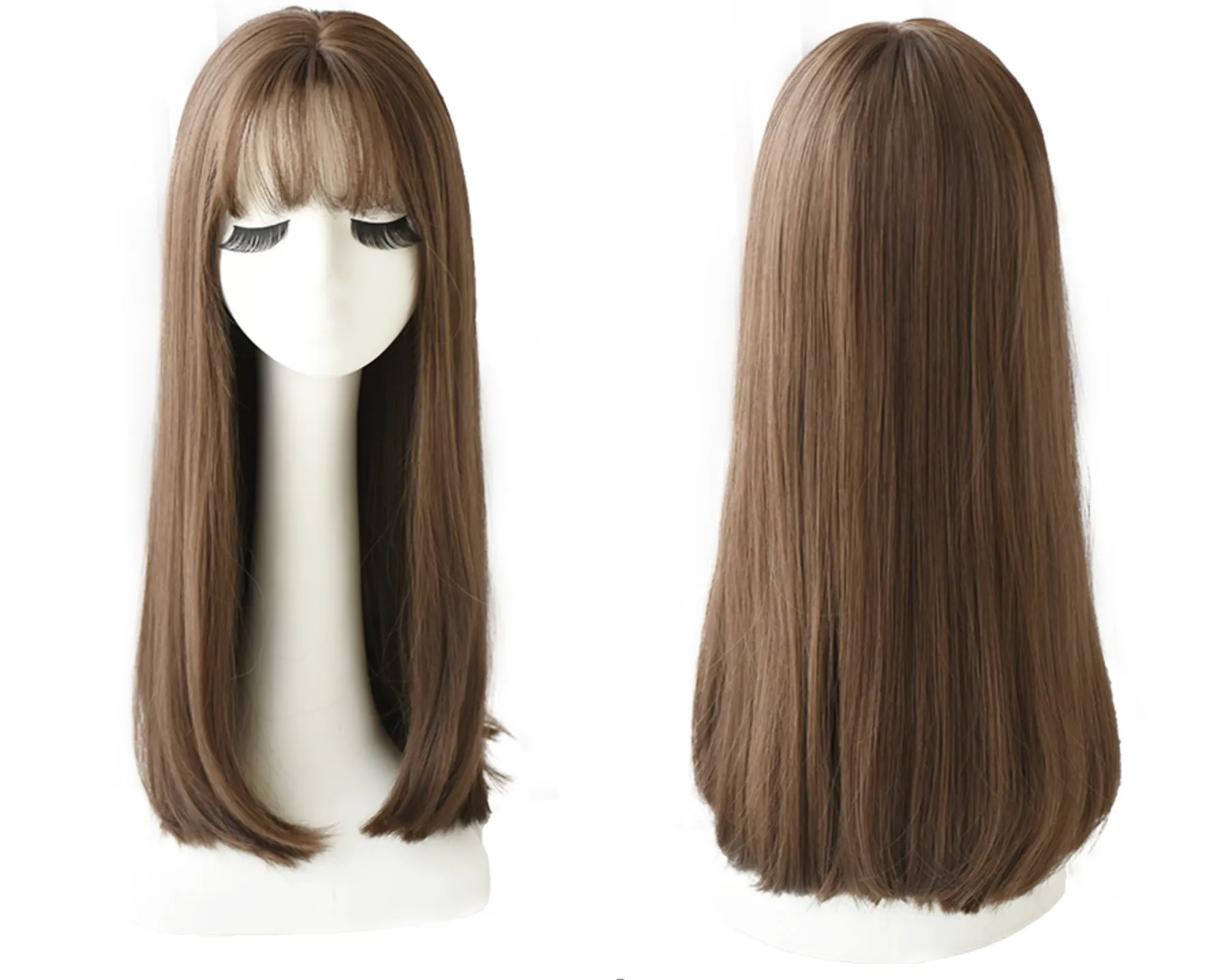 Wig Queen Menthasy (Dark chestnut)