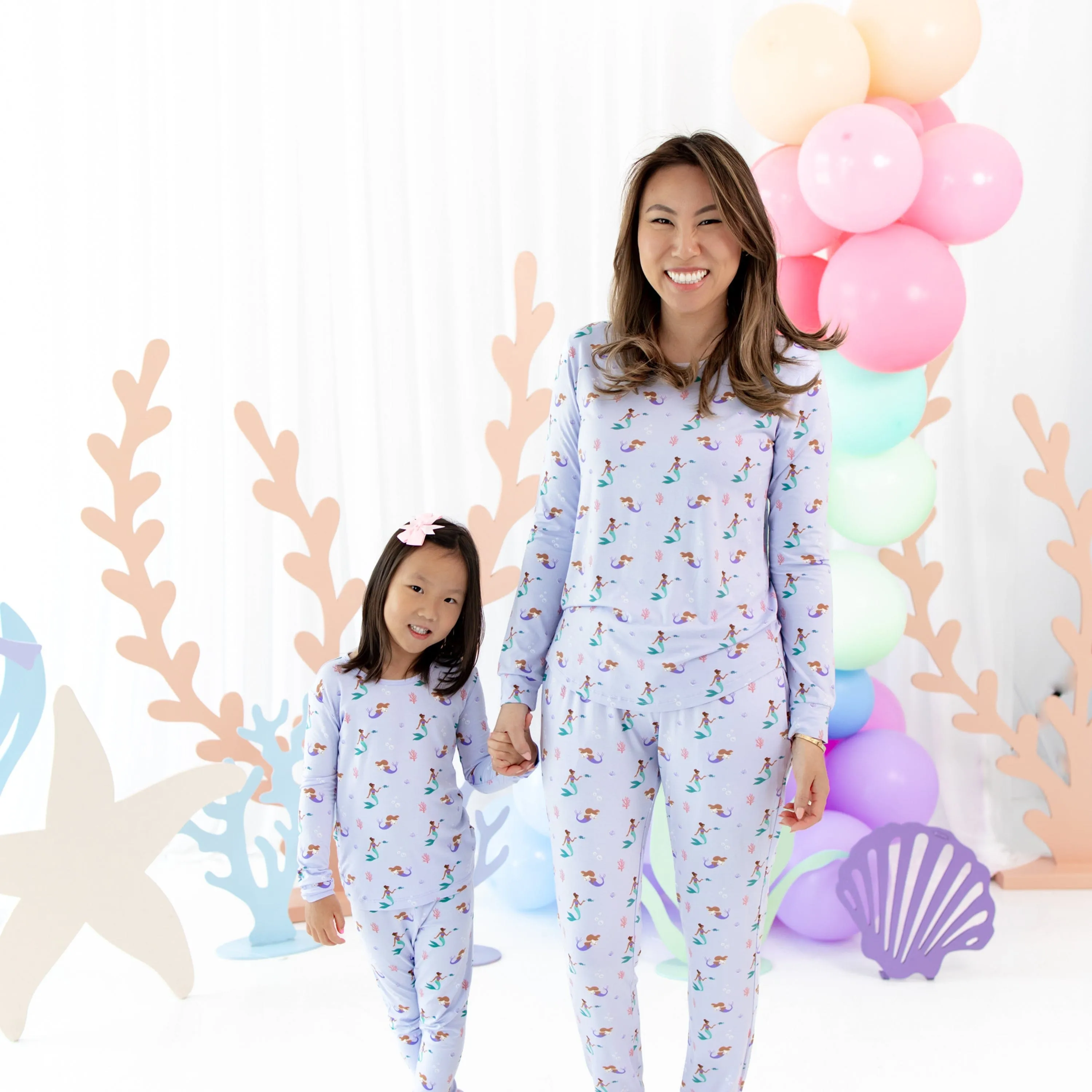 Women's Jogger Pajama Set in Mermaid